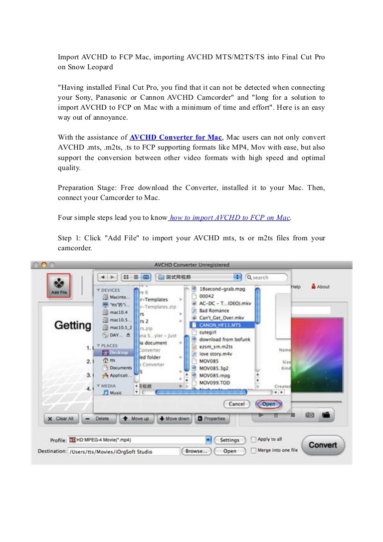 Avchd Converter Mac Free Download